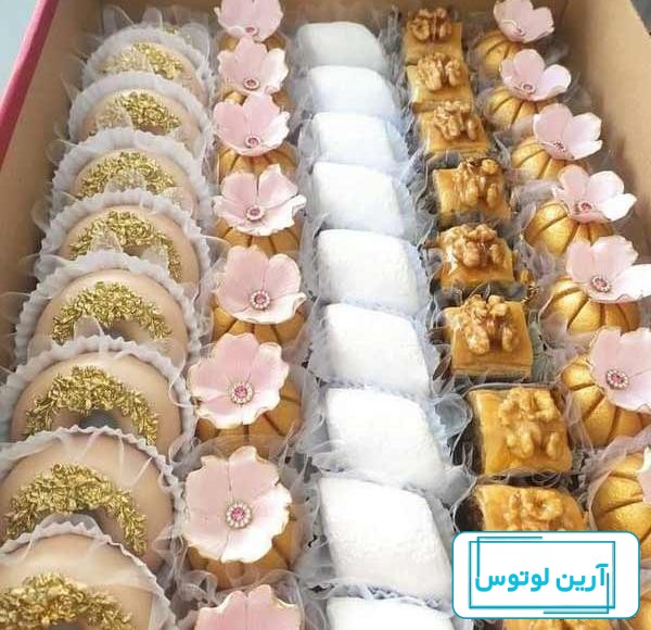 عکس گل و شیرینی مراسم خواستگاری فیک