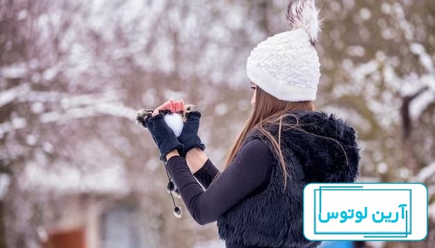 پروفایل دخترونه برفی زمستونی باحال | تاوعکس