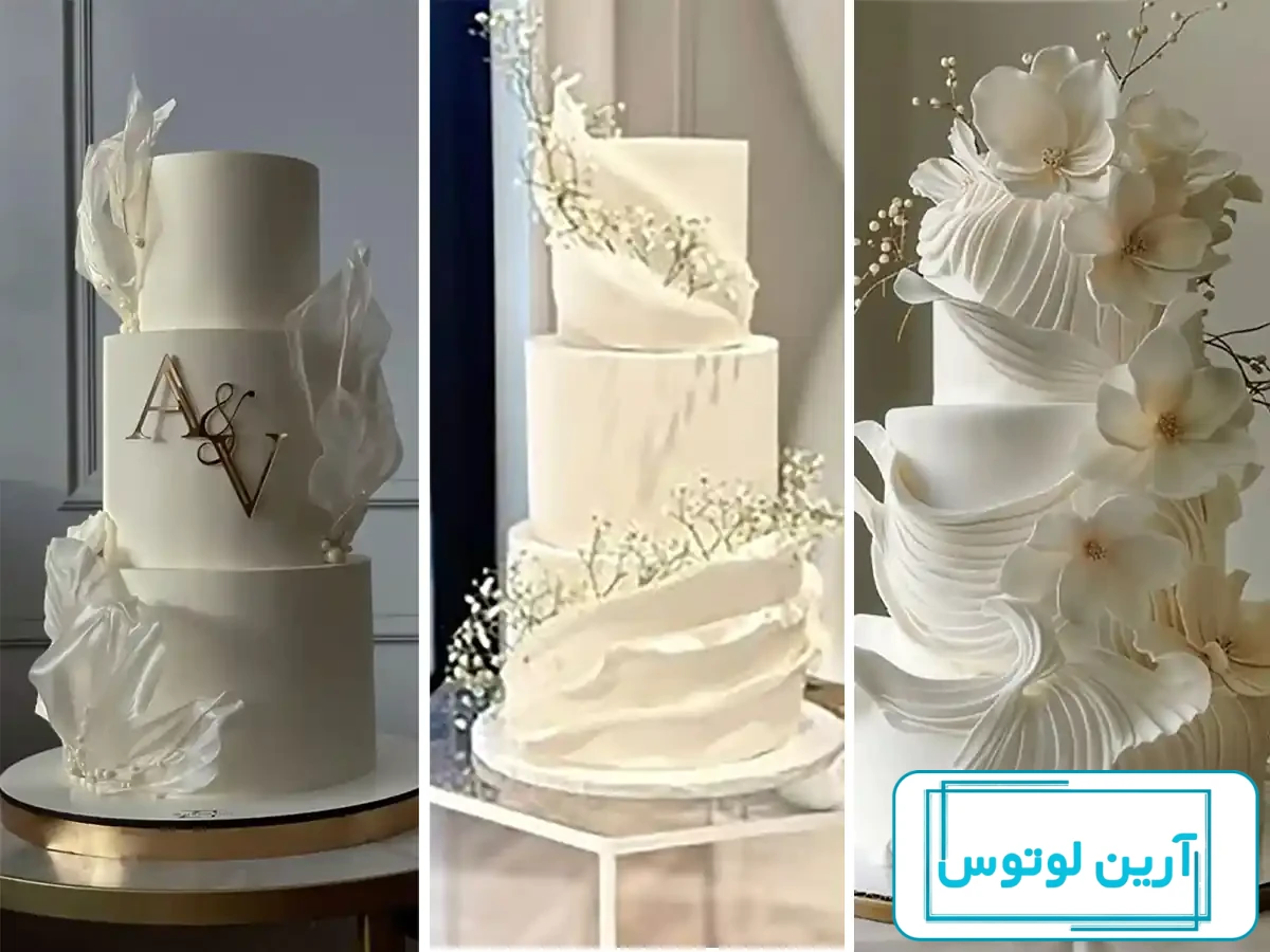 کیک عروسی معلق | خرید از فروشگاه سورکیک