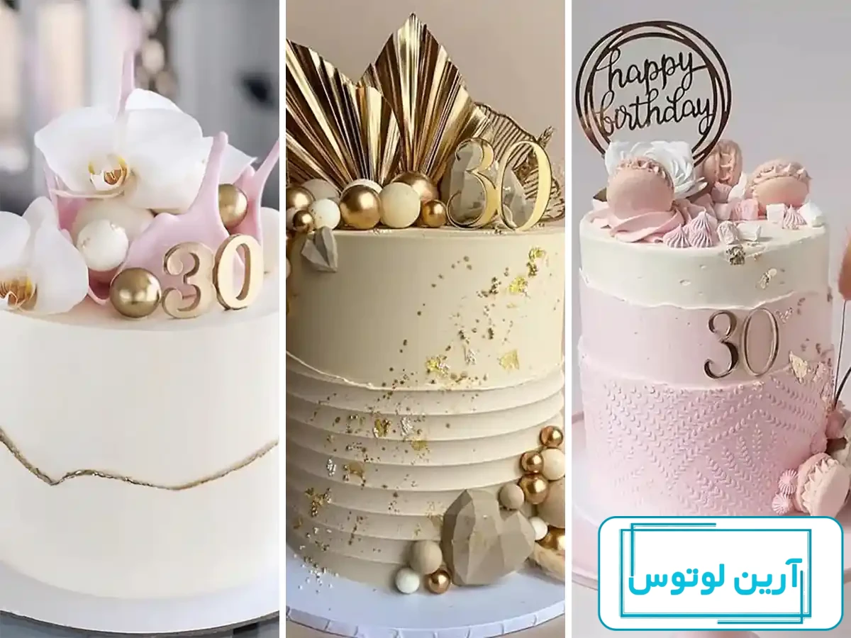 کیک عقد با گل ژیپسوفیلا؛ ۱۵ ایده خاص برای جشن‌های مینیمال و شیک