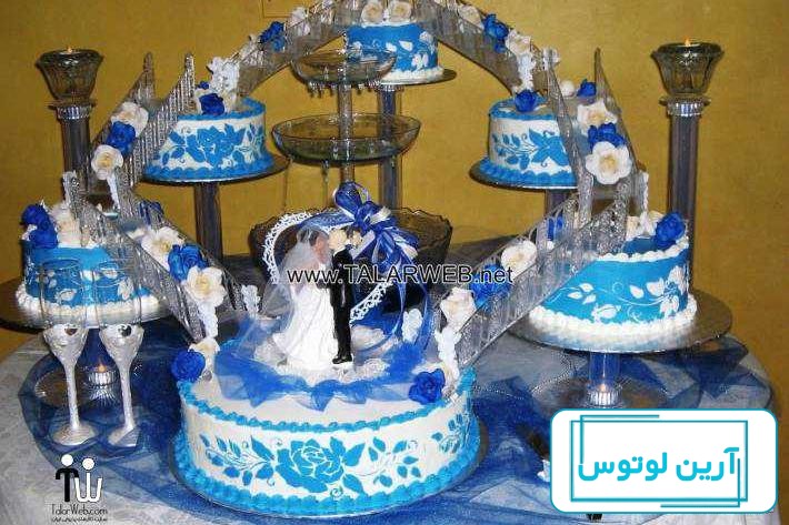 کیک مراسم عروسی زیبا؛ کالکشن ۱۵ مدل لاکچری و خاص برای جشن ازدواج رویایی