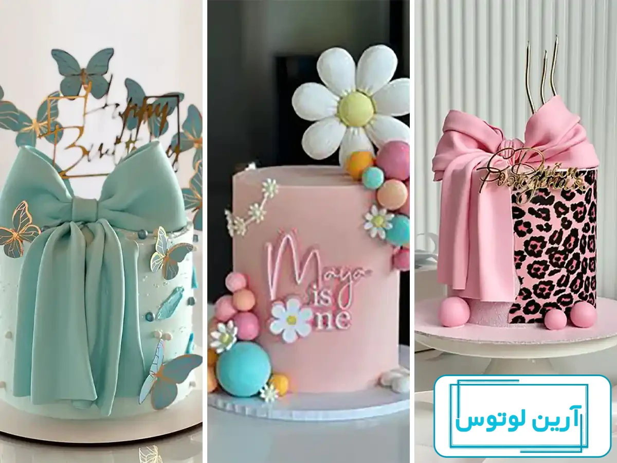 ۴۰ عکس کیک تولد جدید لاکچری و ساده با شیکترین مدل های تزیین